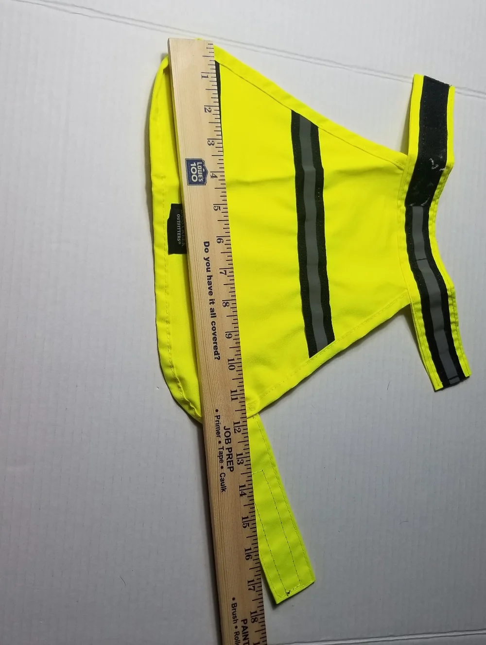 BASS CREEK OUTFITTERS DOG SAFETY REFLECTIVE JACKET SIZE ESTIMATED SMALL